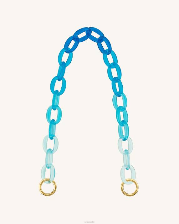 Blue JW PEI Mya Gradient Acrylic Chain Strap VV8B266