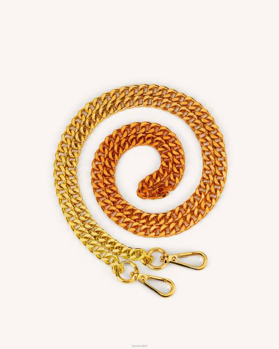 Orange JW PEI Aria Gradient Chain Strap VV8B275