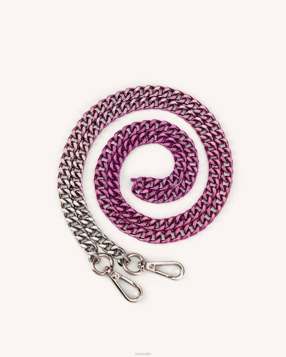 Purple JW PEI Aria Gradient Chain Strap VV8B277