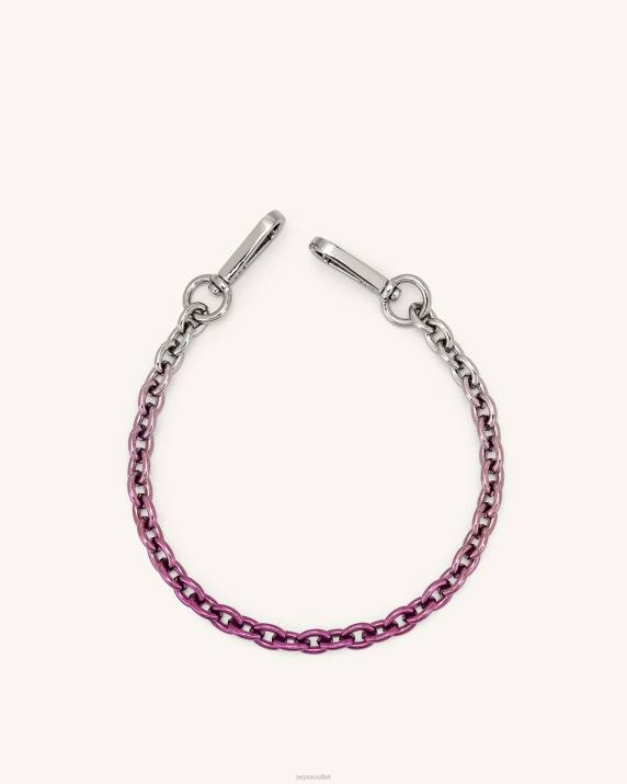 Purple JW PEI Isla Gradient Chain Strap VV8B263