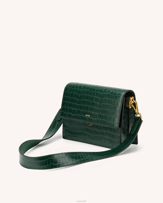 Dark Green Croc