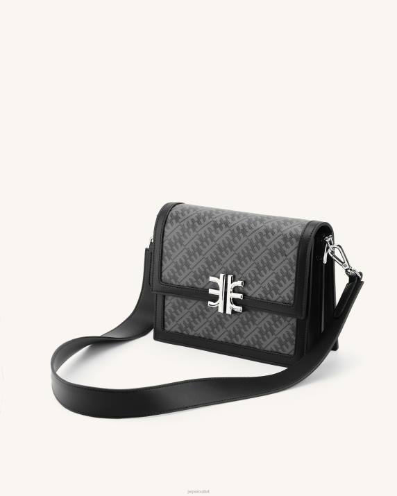 Iron Black JW PEI FEI Mini Flap Crossbody VV8B36