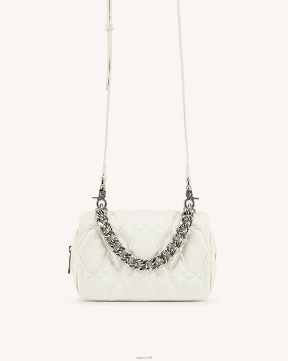 White JW PEI Nora Crossbody Bag VV8B43