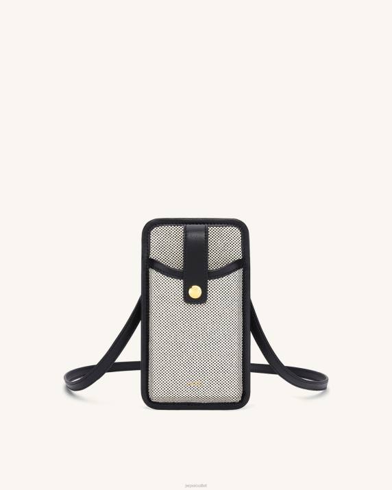 Black JW PEI Aylin Canvas Phone Bag VV8B204