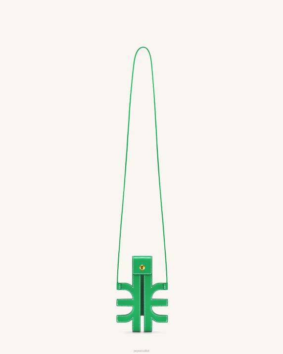 Grass Green JW PEI FEI Cut-Out Phone Bag VV8B195