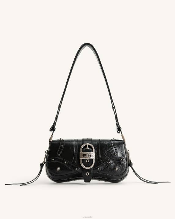 Black JW PEI Joy Crushed Shoulder Bag VV8B159