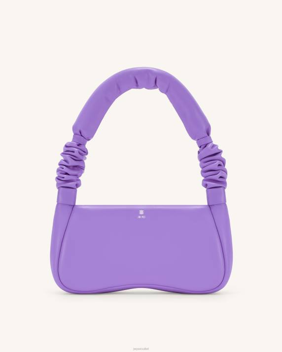 Lavender Purple JW PEI Alison Soft Volume Shoulder Bag VV8B93