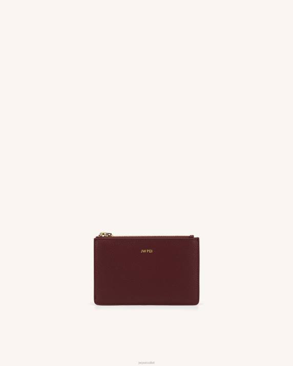 Burgundy Grained Vegan Leather