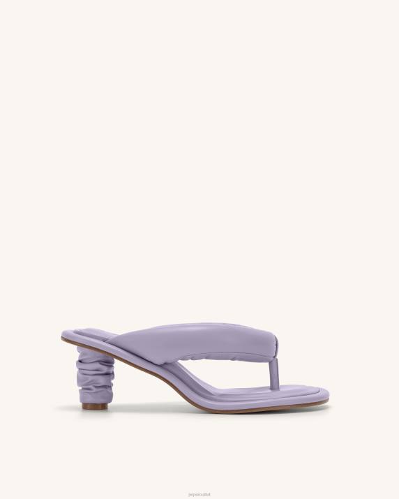 Purple JW PEI Talia Puffed Sandal VV8B327